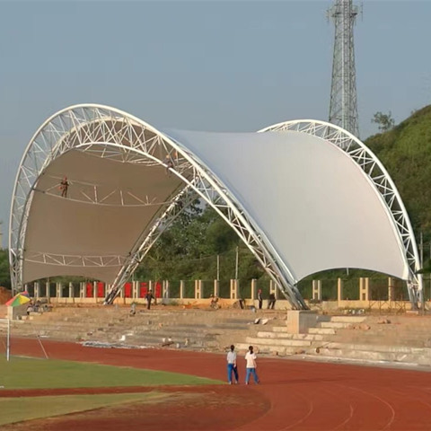 WT003 主席臺景觀膜結構 新興縣慧能中學